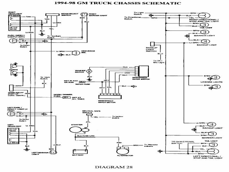 2000 gmc sierra wiring diagram