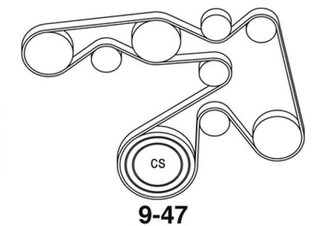 Exploring the Belt Routing for Specific Engine Components