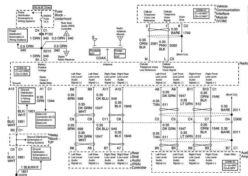 2004 silverado stereo wiring diagram