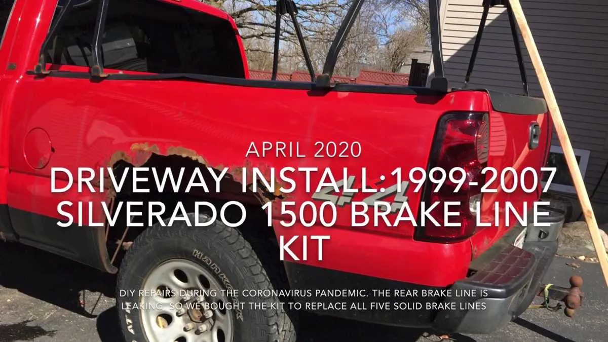 2004 silverado brake line diagram