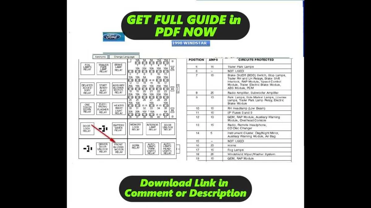 2005 peterbilt 379 fuse panel diagram