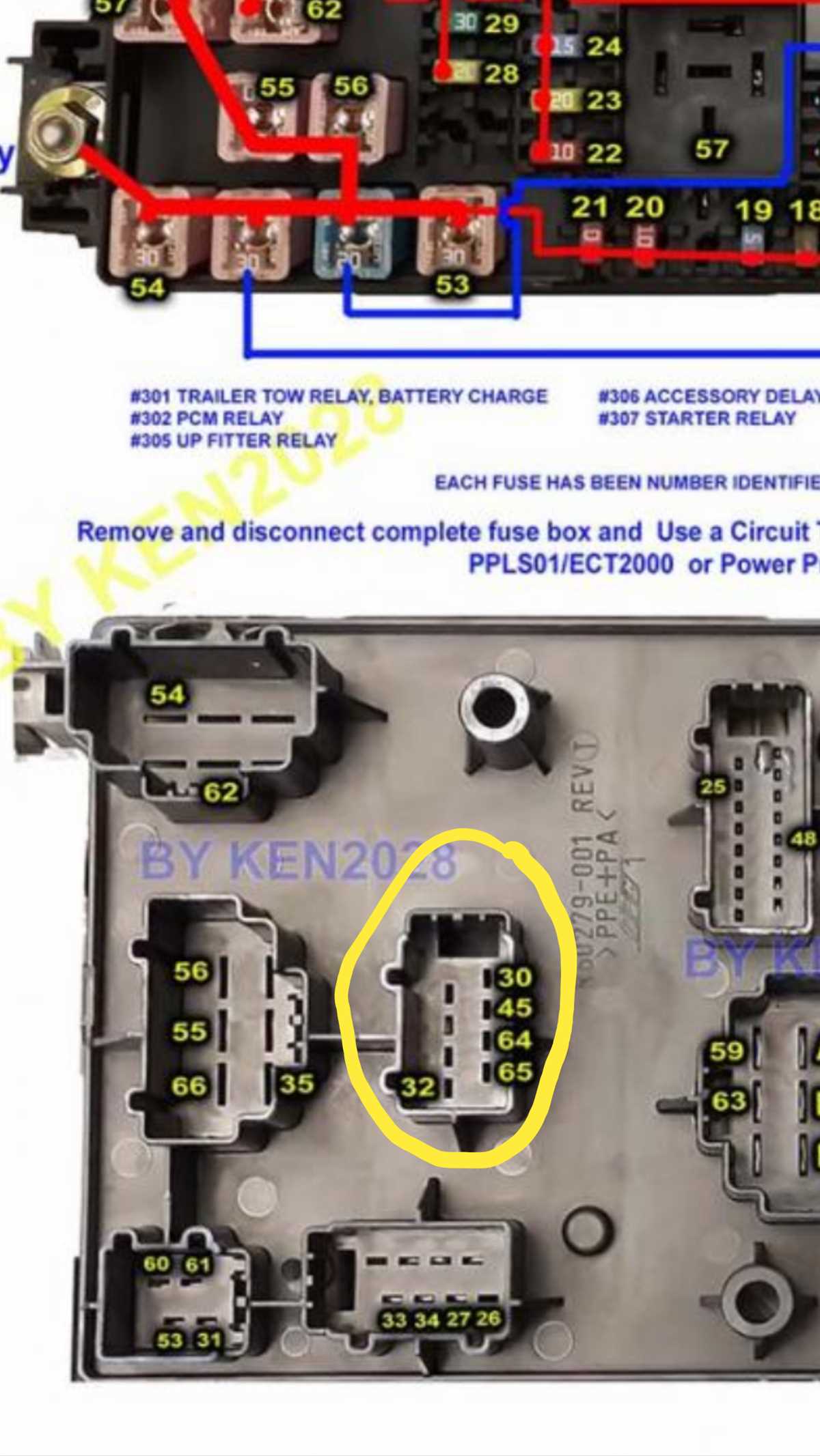 Location of Fuse Box