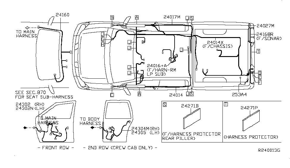 Overview of a 2006 Nissan Titan Parts Diagram