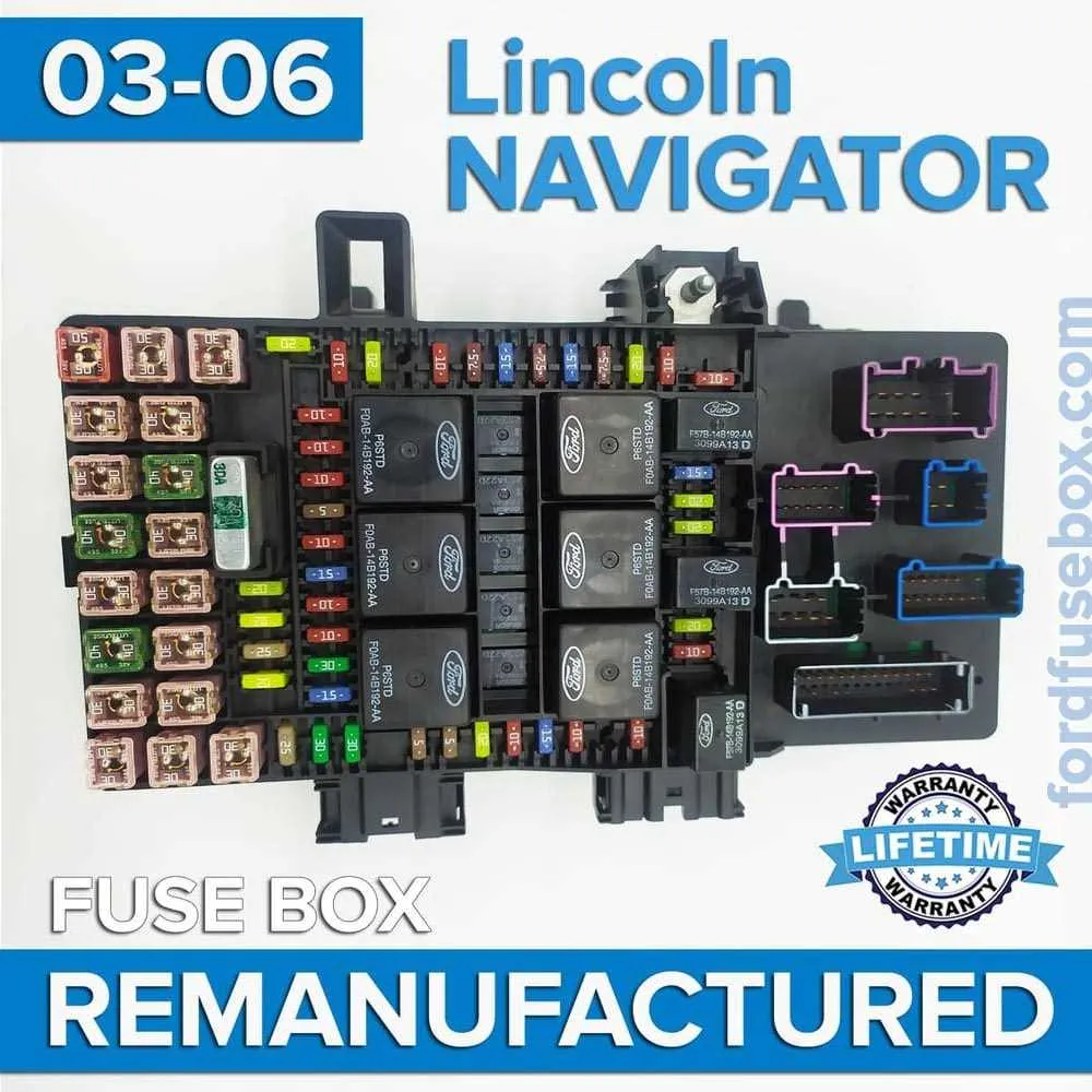 2007 lincoln navigator fuse box diagram