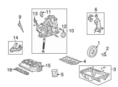 2008 honda odyssey belt diagram