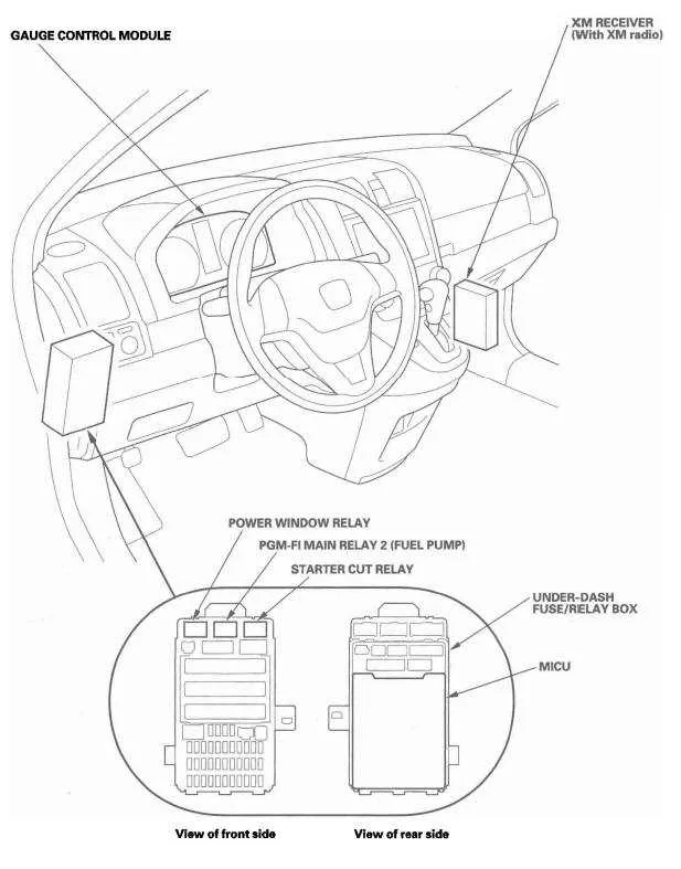 2008 honda crv fuse box diagram