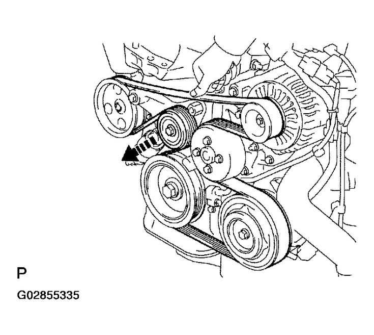 2008 toyota corolla serpentine belt diagram