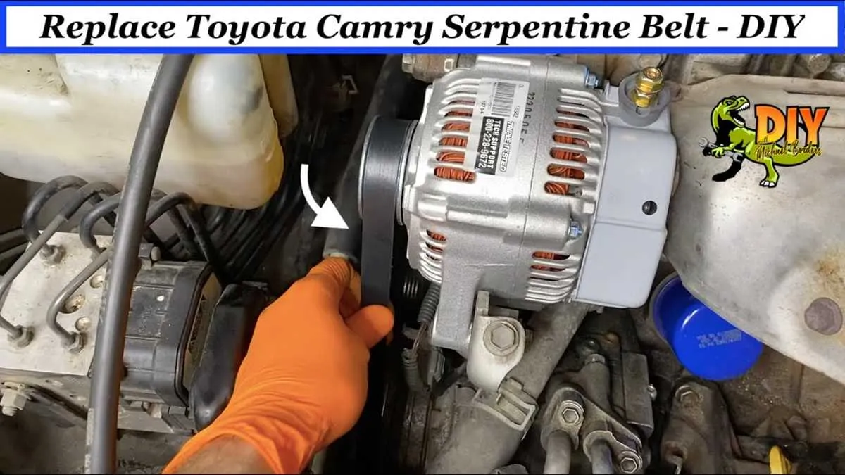 2009 toyota camry belt diagram