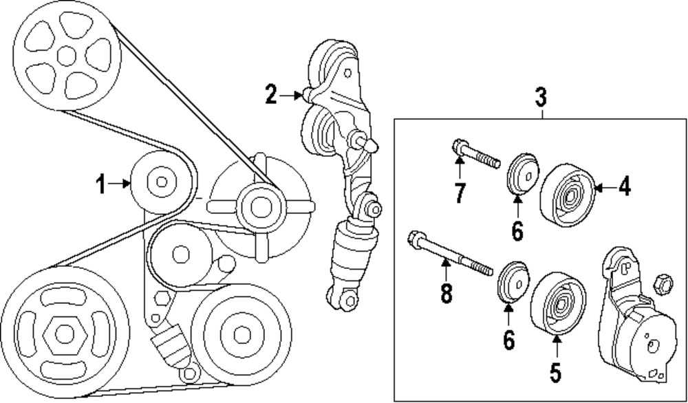 Step-by-step guide on how to remove the old serpentine belt from a 2009 Honda Civic 1.8