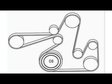 2010 dodge journey 2.4 serpentine belt diagram