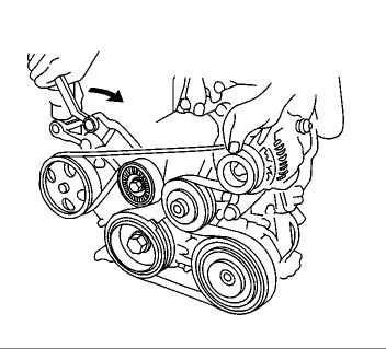 2010 nissan altima belt diagram