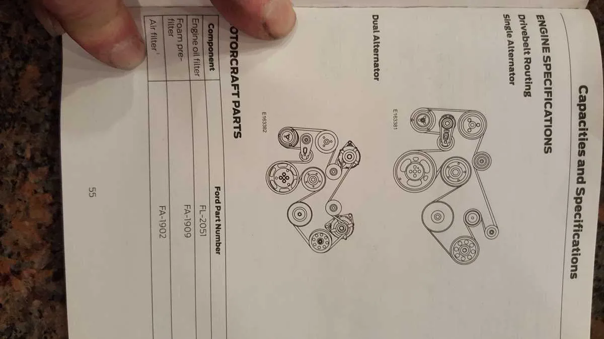 2011 6.7 powerstroke belt diagram
