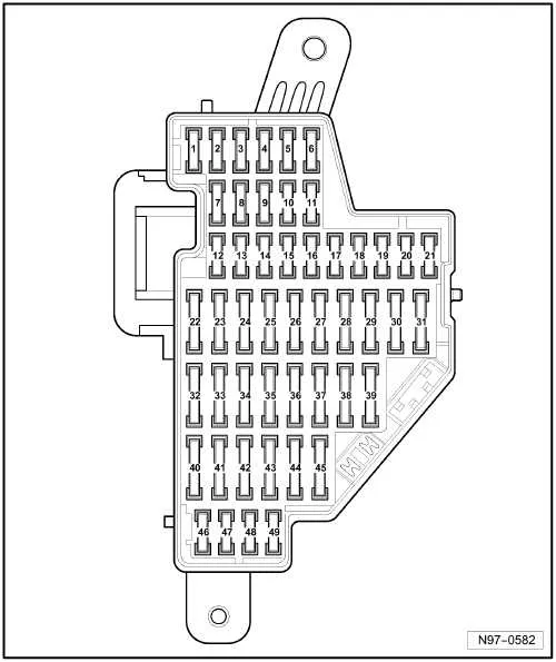 2012 vw beetle fuse box diagram