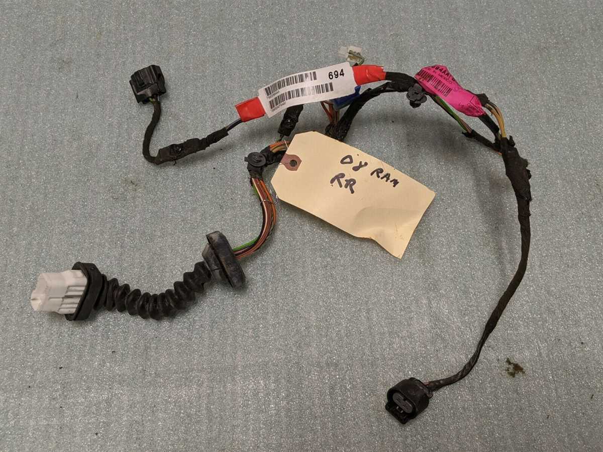 2012 f150 left rear door wiring harness