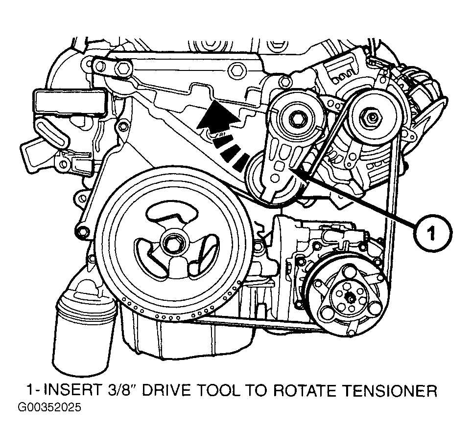 Chrysler 200 2.4 Liter Serpentine Belt Diagram for 2013 Model