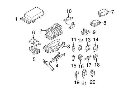 2013 ford flex fuse box diagram