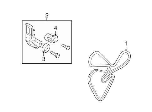 2013 kia optima belt diagram