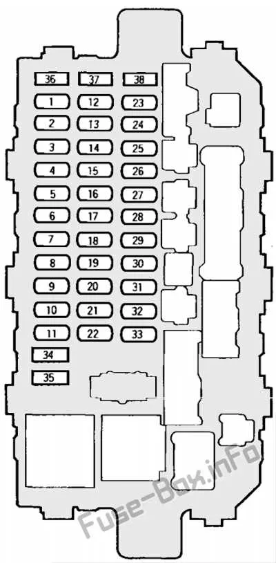 2015 honda civic fuse box diagram