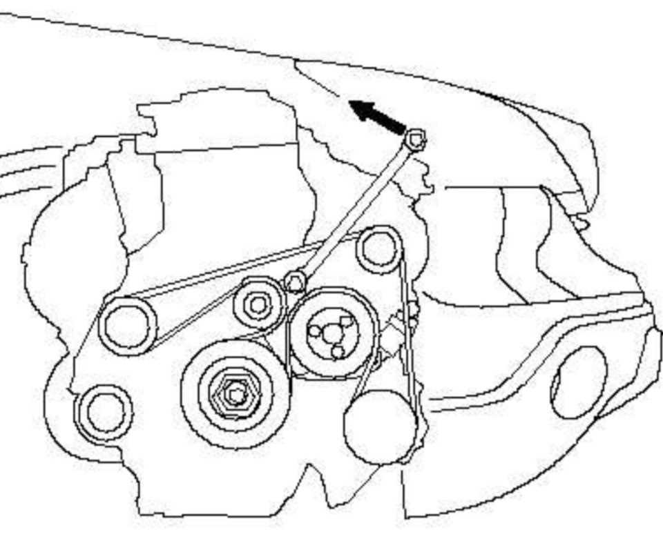 5. Install the new belt