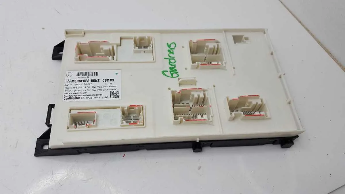 2017 benz x156 rear sam module wiring diagram
