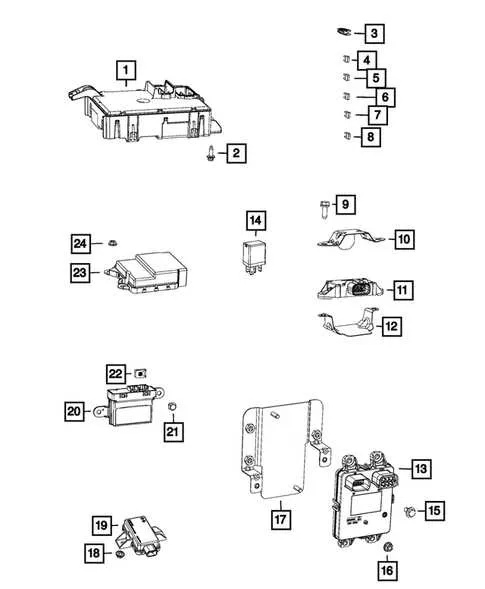 2017 ram promaster fuse box diagram