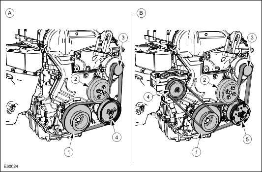 2007 Ford Fusion Belt Diagram 4 Cylinder