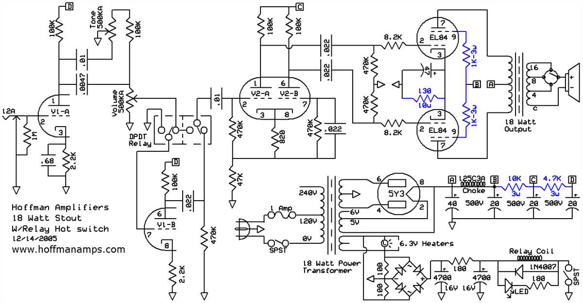 Firefly amp schematic