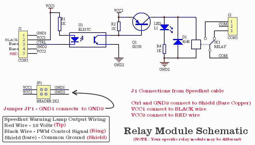 Understanding the Connections of an Arduino 4 Relay Module