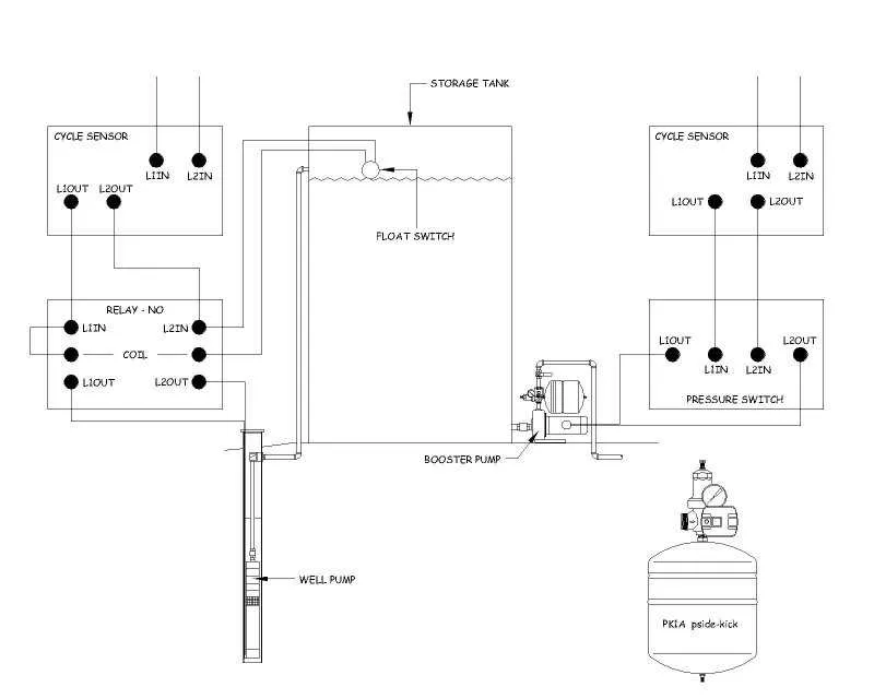 240 volt well pump wiring diagram