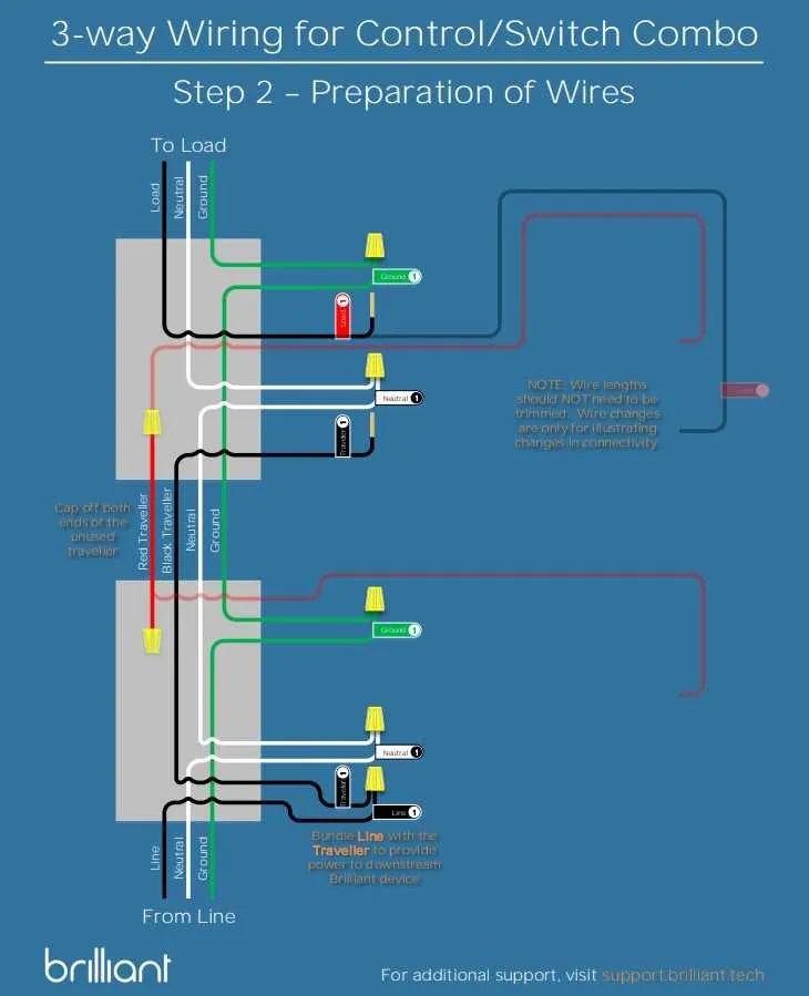 3 way dimmer switch wiring diagram