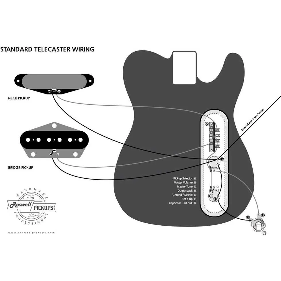 3 way telecaster switch wiring diagram