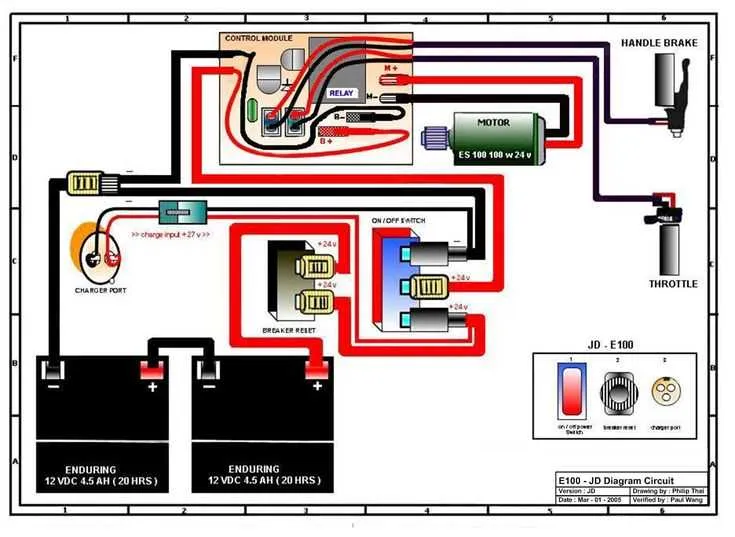 36 volt battery wiring diagram