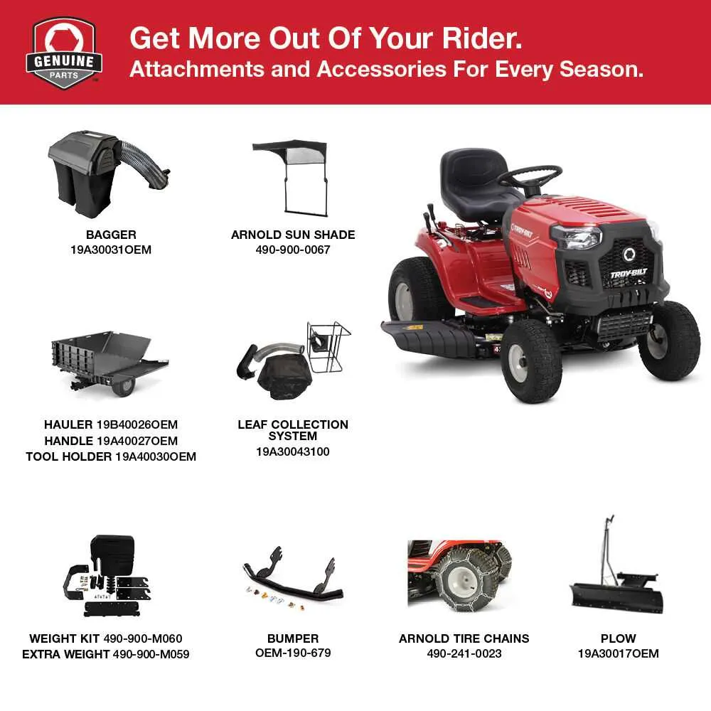 42 inch troy bilt pony deck spring diagram
