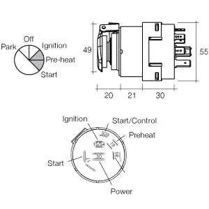 5 pole ignition switch wiring diagram