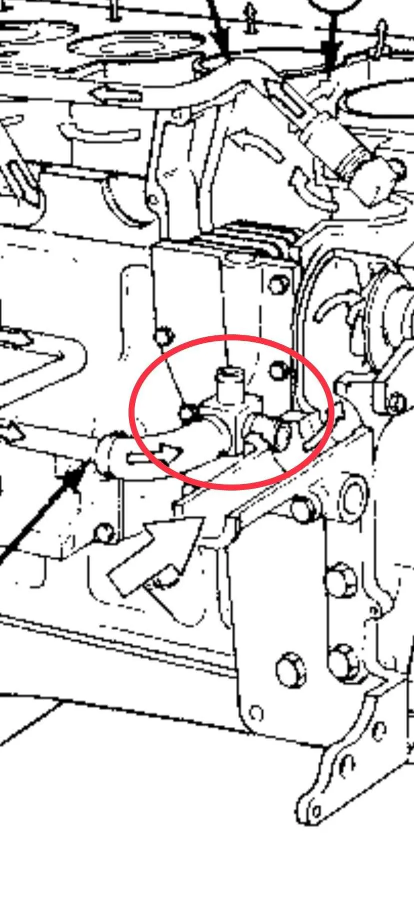 6.7 cummins coolant hose diagram