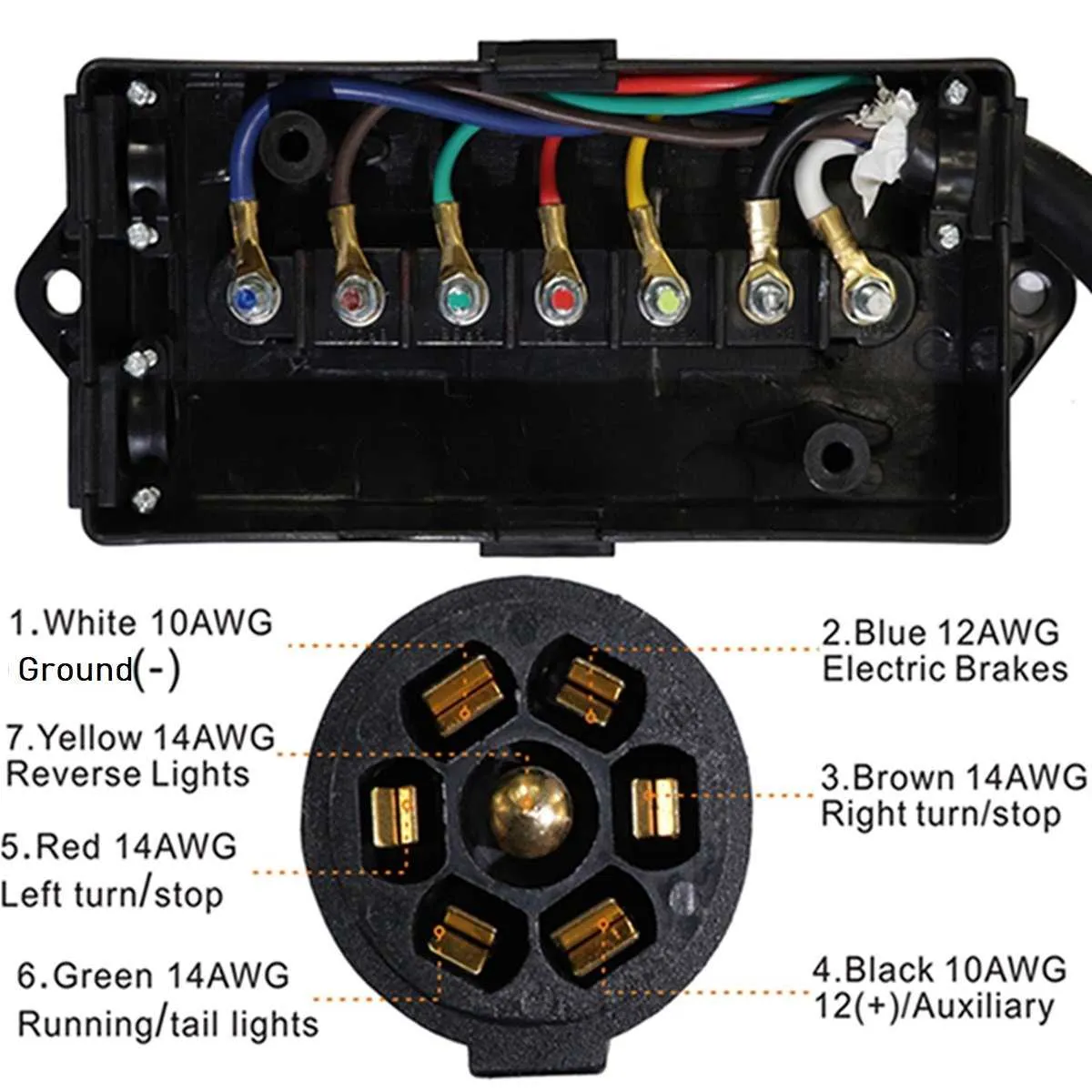 7 prong trailer wiring diagram