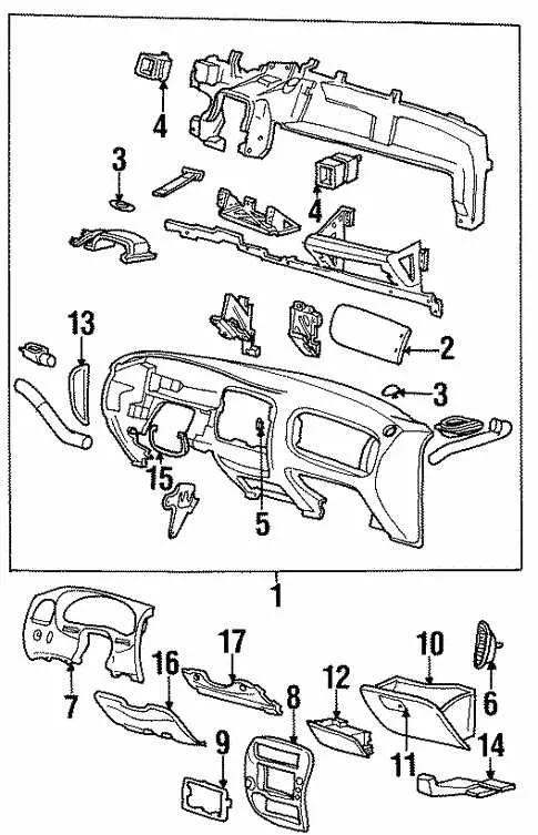 97 ford ranger fuse box diagram