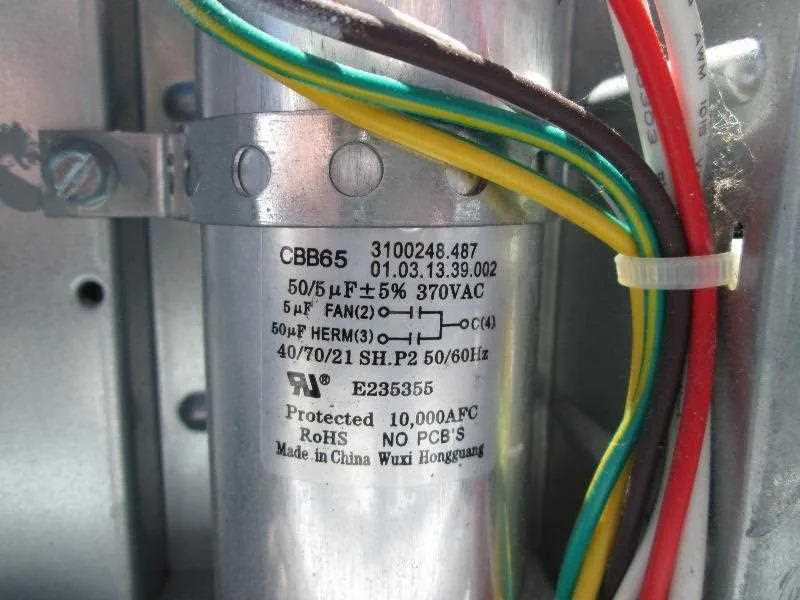 air conditioner capacitor wiring diagram