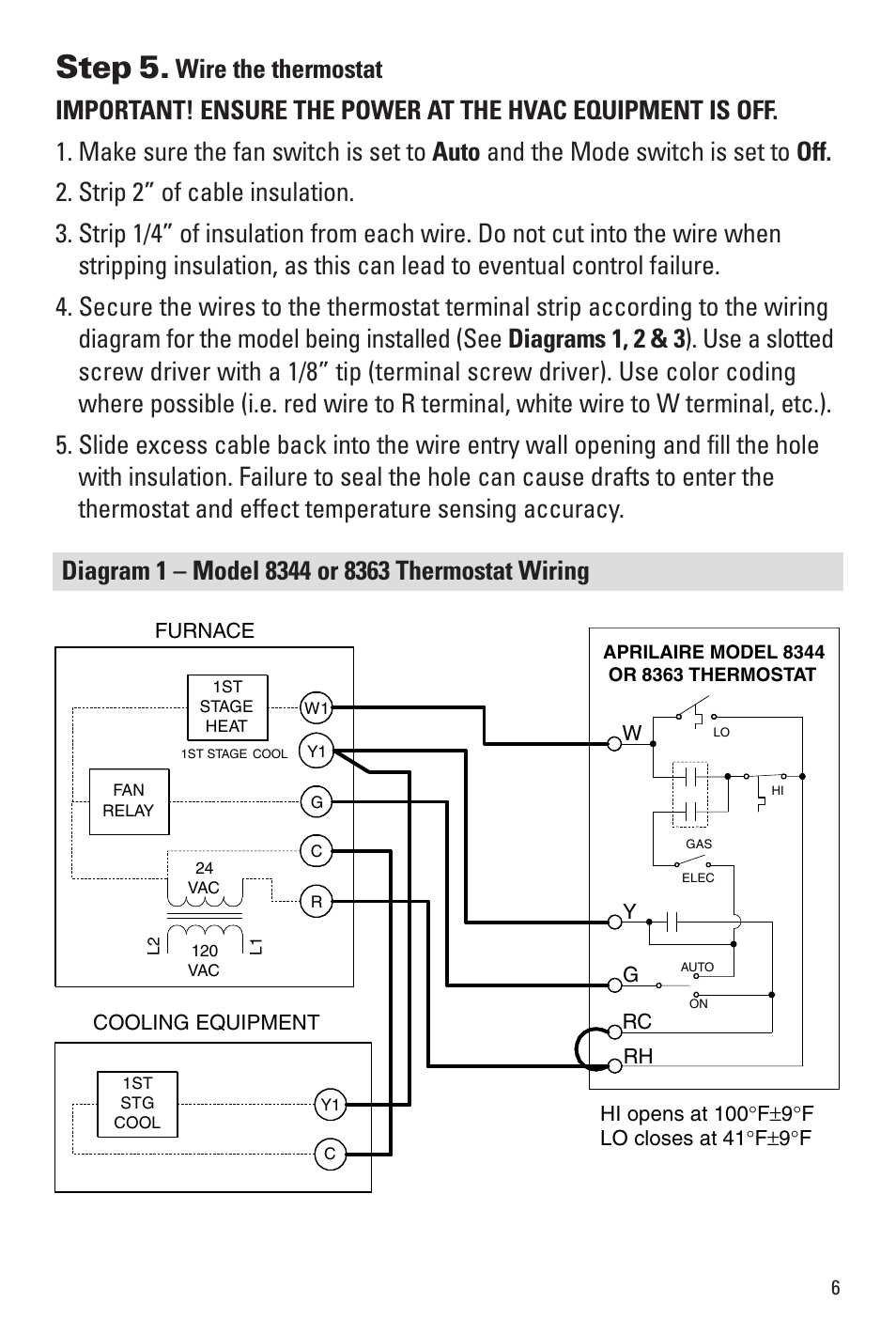 Understanding the Components of the Aprilaire Model 600 Wiring Diagram