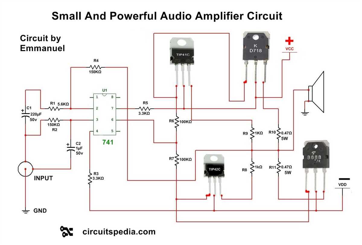 What is an audio amplifier?