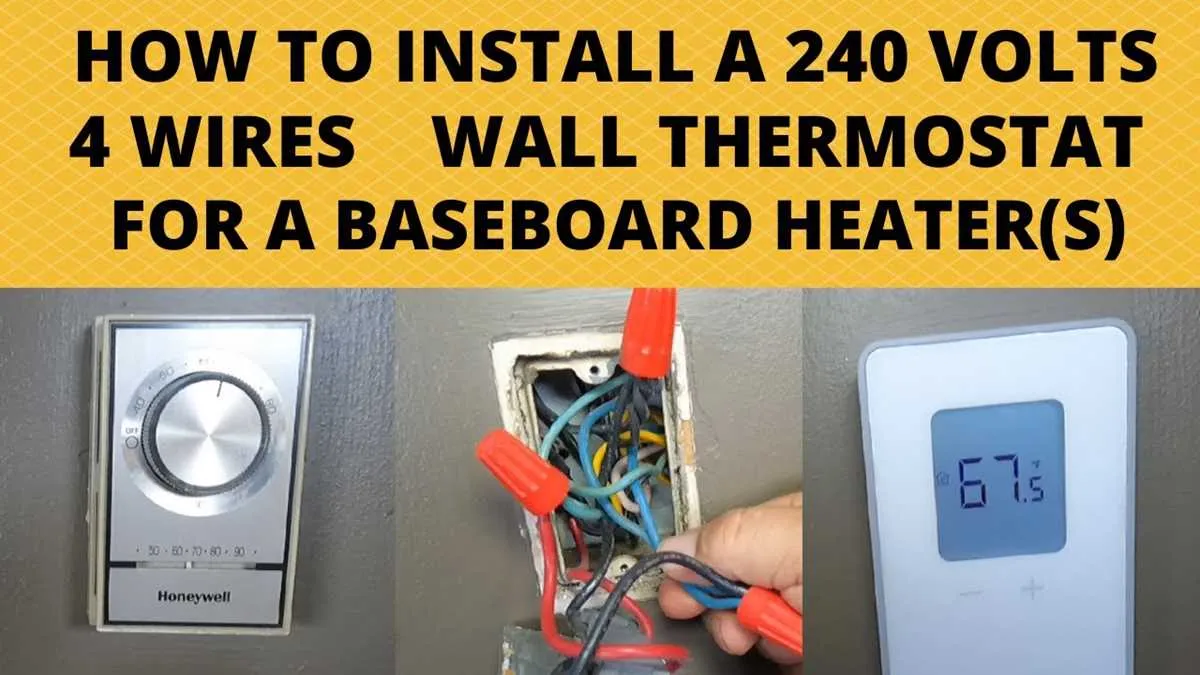 baseboard heater wiring diagram