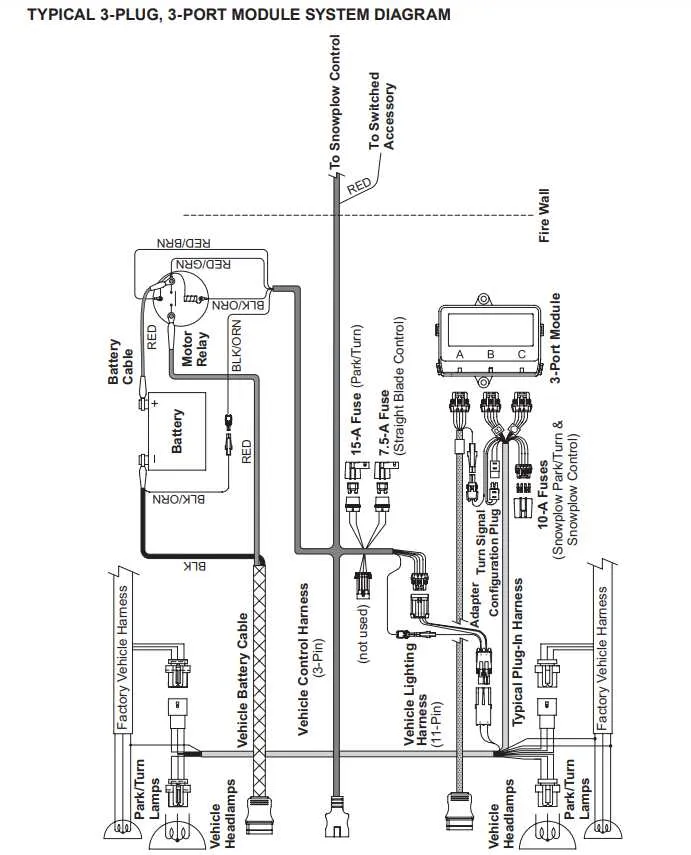 boss plow solenoid wiring diagram