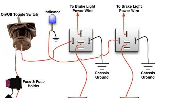 brake light wiring diagram