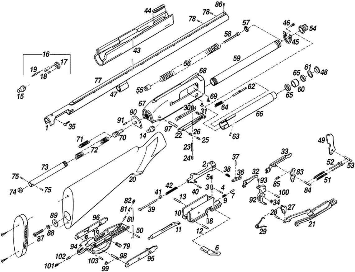 Browning maxus 2 parts diagram