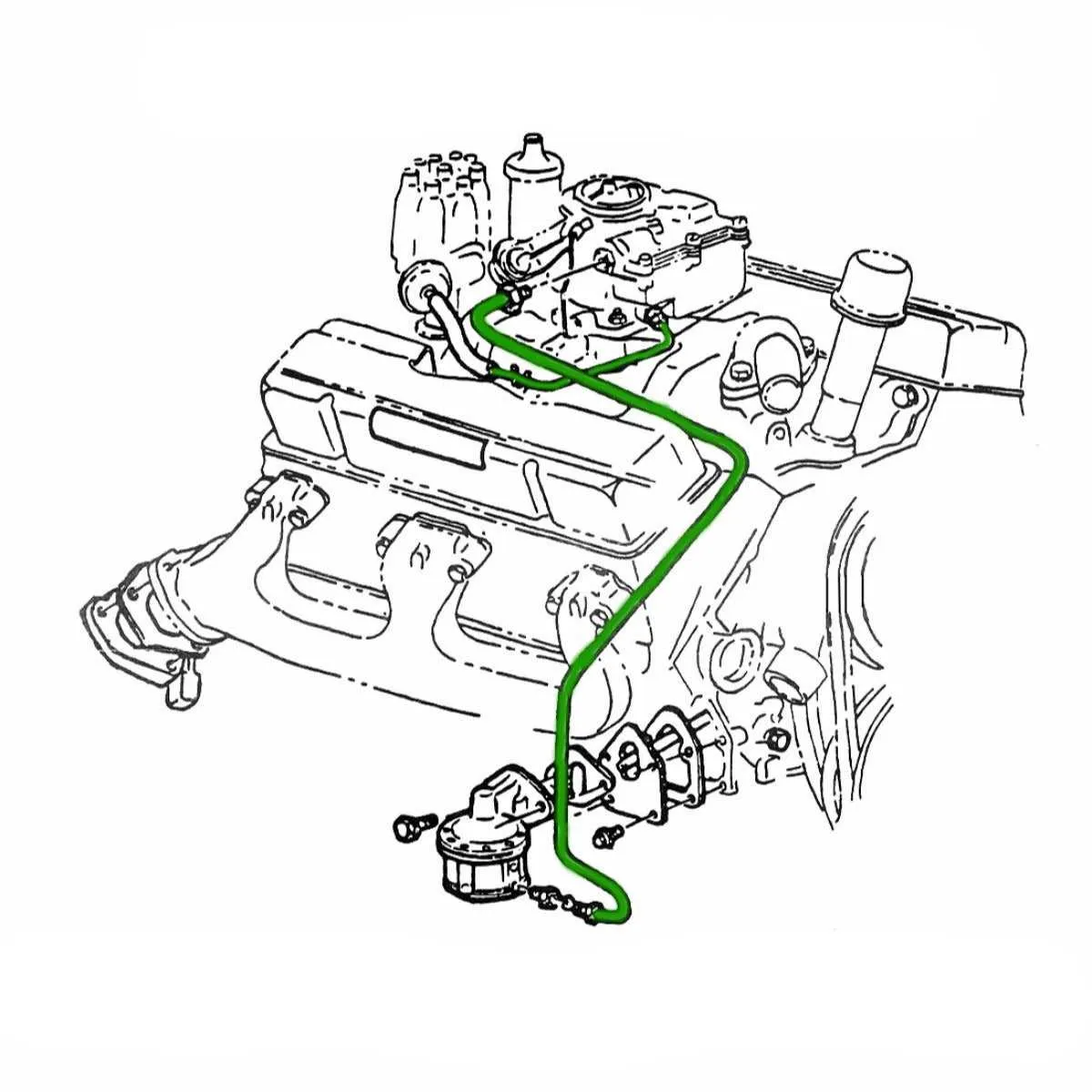chevy 250 inline 6 diagram