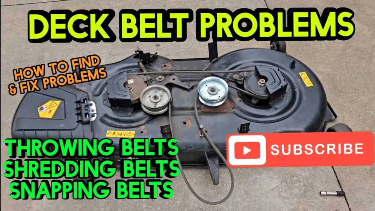 craftsman 54 inch mower deck belt diagram