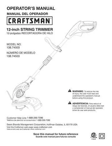 craftsman weed eater parts diagram