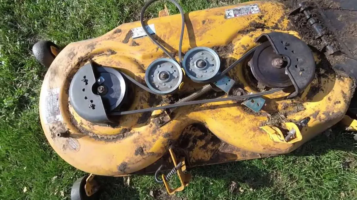 cub cadet pto belt diagram