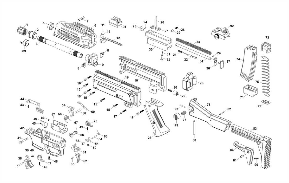 Cz scorpion parts diagram