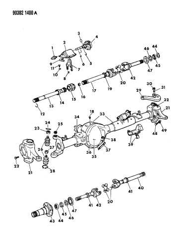 Dodge ram 2500 rear axle diagram